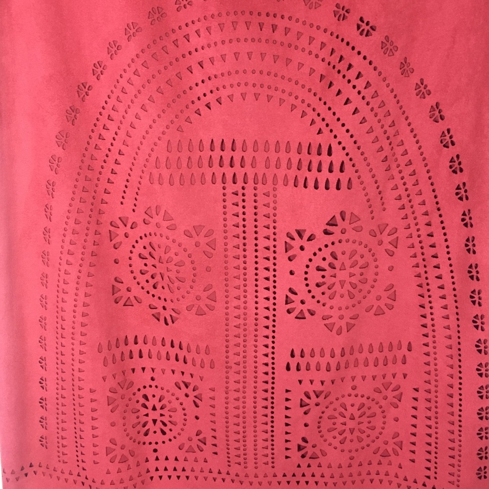H&M | RUST A LINE CUTOUT DESIGN DRESS - Picture 5 of 6